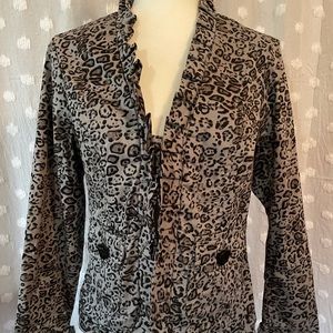 AMX Cheetah Print Jacket